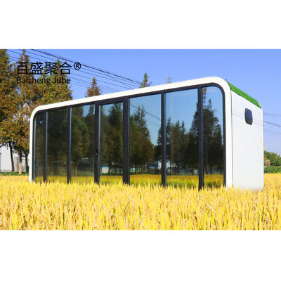 วิลล่า 20 ฟุต 40 ฟุต ภายนอก โมเดิร์น โป๊พูลาร์ บ้าน Prefab บ้านเล็ก โมบายล์ บ้านทํางาน สํานักงาน Pod Apple Cabin