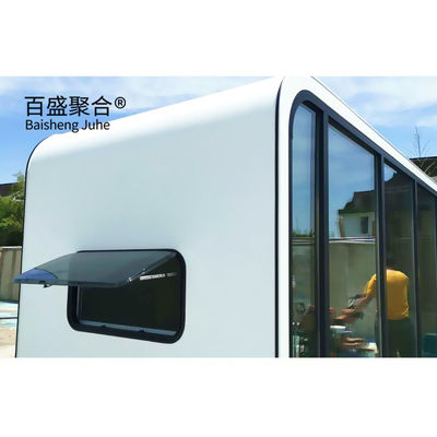 วิลล่า แอปเปิล แคปซูล เฮ้าส์ Eco Friendly Prefab Modular Home สําหรับแคมป์และพักโรงแรม