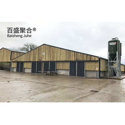 Q235 สแตนเลสคาร์บอนต่ํา หนัก Pre-design แกะ/วัว โครงสร้างสแตนเลส โรงฟาร์ม โรงไก่พาณิชย์