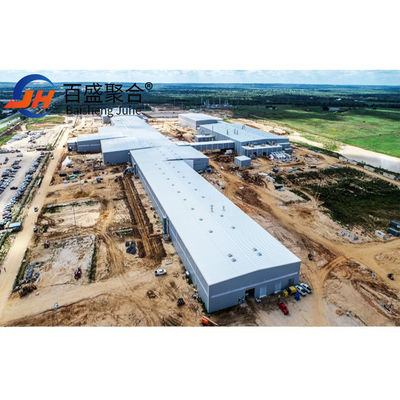 อาคารพกพา Prefab โครงสร้างกราฟโลหะ โรงงานโกดัง โรงงานก่อสร้าง โรงงานอุตสาหกรรม