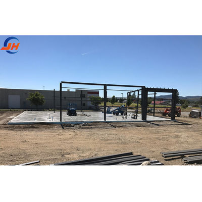 โครงสร้างสแตนเลสแบบเตรียมพร้อม โกดัง 40x100x20 ด้วย C.Z Shape Steel Channel Purlin