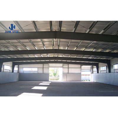โครงสร้างเหล็กเบา Prefab อาคารโลหะสองชั้นสําหรับการก่อสร้างโกดัง