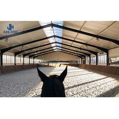 โครงสร้างโครงสร้างเหล็ก H-Beam Q235 หนัก Prefab กันหนาวสําหรับบ้านหมู ASTM การปั่น