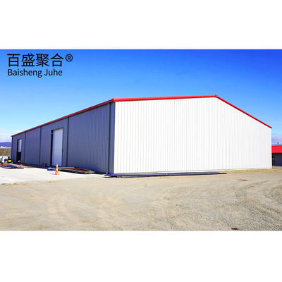 Prefabricated Steel Warehouse with Q235/Q235B/Q355/Q355B Light Steel Structure Frame โครงสร้างเหล็กเบา