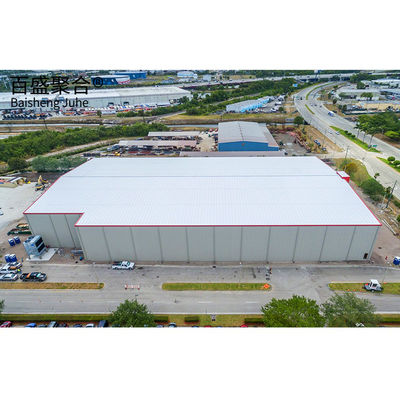 Prefabricated Steel Warehouse with Q235/Q235B/Q355/Q355B Light Steel Structure Frame โครงสร้างเหล็กเบา