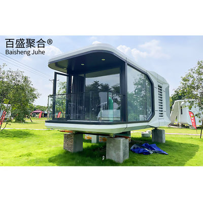 สเปซแคปซูล เฮ้าส์ รีสอร์ท ห้องน้ํา Apple Cabin ร้านอาหาร บ้านช่างพร้อมสําหรับวิลล่า