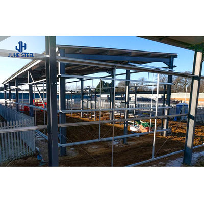 โกดัง Prefab หนักเบา โครงสร้างเหล็กพาณิชย์ อาคารสําหรับความต้องการในการเก็บของ