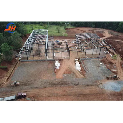 บริการ decoiling และแข็งแกร่ง H-รูปร่างเหล็กแกนโครงสร้างหลักสําหรับอาคารโลหะที่กําหนดเอง
