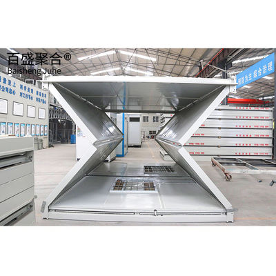 บ้านคอนเทนเนอร์สําหรับการขนส่งแบบเคลื่อนย้าย Prefab ระดับการแผ่นดินไหว 8 ระดับ