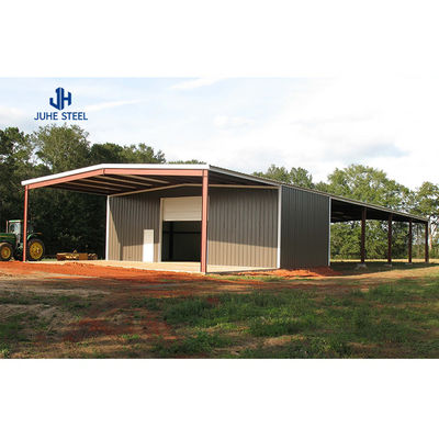 โครงสร้างสแตนเลส Prefab โรงเลี้ยงวัว โรงเลี้ยงม้า