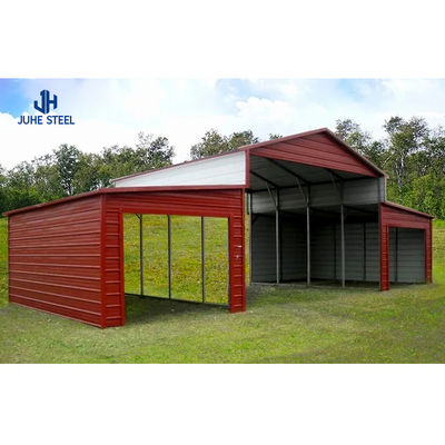 โครงสร้างสแตนเลส Prefab โรงเลี้ยงวัว โรงเลี้ยงม้า