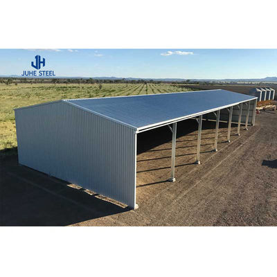 Hot Dip Gavalnized C.Z Shape Steel Channel ร้านเก็บของ Prefab สําหรับการป้องกันหญ้าฟาร์ม