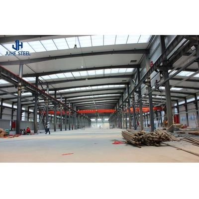 สแตนเลสเบา Q355 Q235 กรอบหลัก ระยะเวลาการสร้างสั้น โกดังชุด