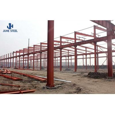 ผสมอัลลูมิเนียม หน้าต่างขนาดที่กําหนดเอง โครงสร้างเหล็ก อาคาร Hot Dip Galvanized Paint Spraying