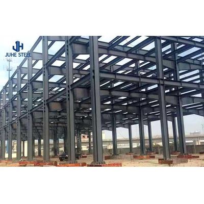 ผสมอัลลูมิเนียม หน้าต่างขนาดที่กําหนดเอง โครงสร้างเหล็ก อาคาร Hot Dip Galvanized Paint Spraying
