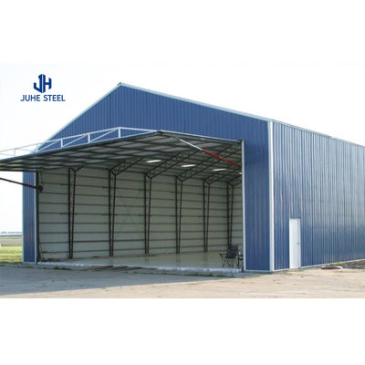 โครงสร้างสแตนเลส Prefab ที่คุ้มค่า Hangar เครื่องบิน พร้อม ISO9001 2008/CE/BV Certificate
