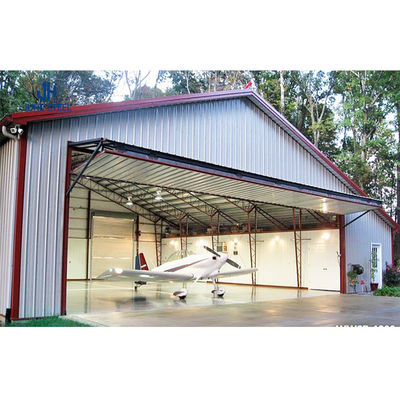 โครงสร้างสแตนเลส Prefab ที่คุ้มค่า Hangar เครื่องบิน พร้อม ISO9001 2008/CE/BV Certificate
