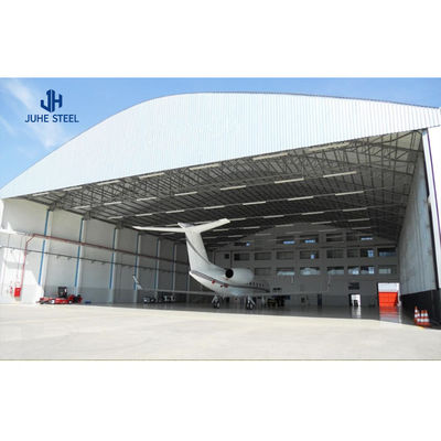 โครงสร้างสแตนเลส Prefab ที่คุ้มค่า Hangar เครื่องบิน พร้อม ISO9001 2008/CE/BV Certificate