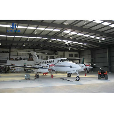 โครงสร้างสแตนเลส Prefab ที่คุ้มค่า Hangar เครื่องบิน พร้อม ISO9001 2008/CE/BV Certificate