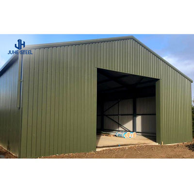 โครงสร้างกรอบโลหะเหล็ก Prefabricated สําหรับอาคาร Q235 Q355B เกรด