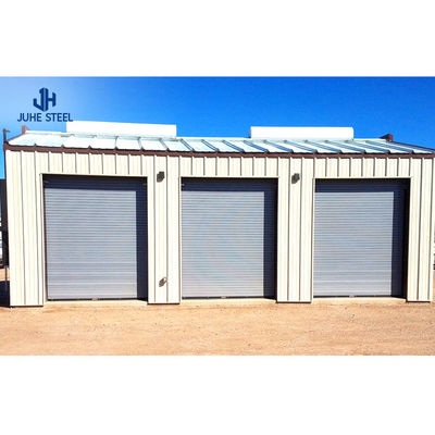 โครงสร้างกรอบโลหะเหล็ก Prefabricated สําหรับอาคาร Q235 Q355B เกรด