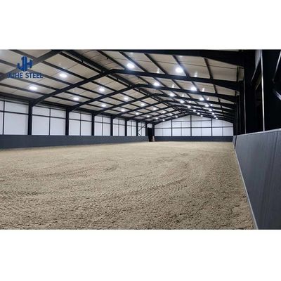 Tolerance ± 1% Customized Light Steel Structure Farm Shed Storage Warehouse อาคารที่สร้างขึ้น