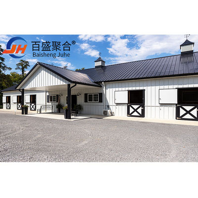 Tolerance ± 1% Customized Light Steel Structure Farm Shed Storage Warehouse อาคารที่สร้างขึ้น