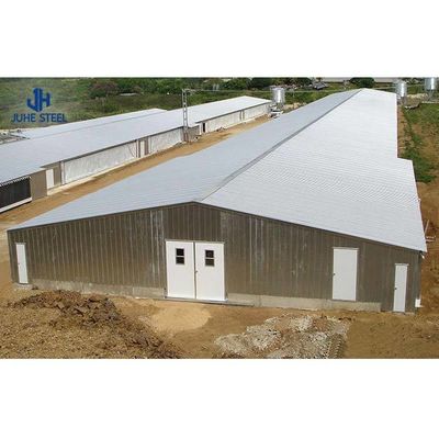 Q355B โครงสร้างโครงสร้างเหล็ก โรงงานก่อสร้างช่างแบบเตรียมพร้อม พร้อมมาตรฐาน AiSi