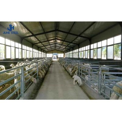 Q235 Q355B โรงเลี้ยงสัตว์เหล็ก โรงเลี้ยงไก่ โครงการวางแผน ใกล้บ้าน โรงเลี้ยงไก่