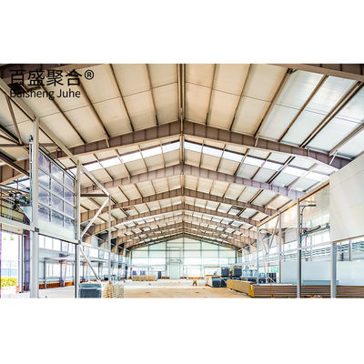 โครงสร้างเหล็กกันไฟสูง แฮงการ์ ห้างสรรพสินค้า Prefab สร้างกรอบ โรงเรียนสําหรับการเกษตร คลังสินค้า