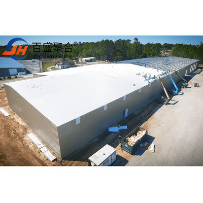โครงสร้างเหล็กเบา อาคารคลังสินค้าประกอบพร้อมกับ C.Z Shape Steel Channel Purlin