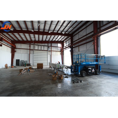 โครงสร้างเหล็กกันไฟสูง แฮงการ์ ห้างสรรพสินค้า Prefab สร้างกรอบ โรงเรียนสําหรับการเกษตร คลังสินค้า