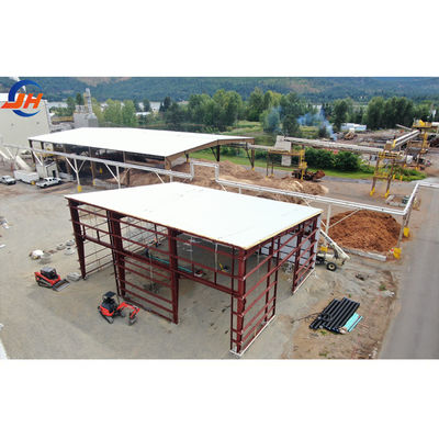 โครงสร้างเหล็กกันไฟสูง แฮงการ์ ห้างสรรพสินค้า Prefab สร้างกรอบ โรงเรียนสําหรับการเกษตร คลังสินค้า