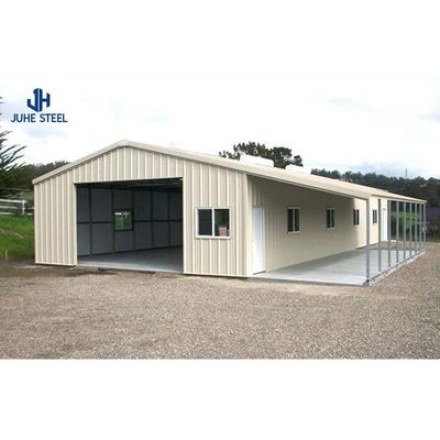 CE Prefab สวนม้า โครงการฟาร์มโลหะที่มีห้องพักอาศัย