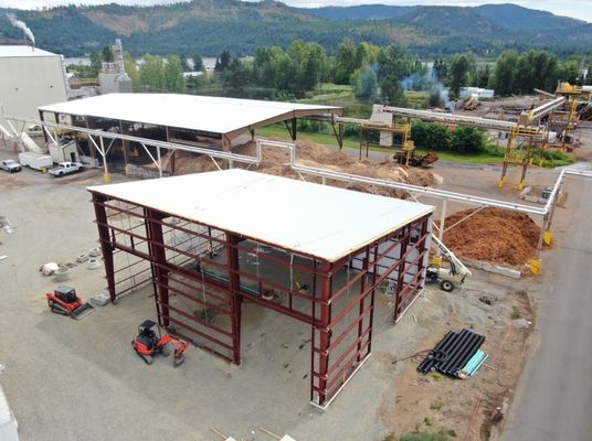 โกดังโครงสร้างสแตนเลสประตูเลื่อนสําหรับการออกแบบ Prefabricated ภายในงบประมาณของคุณ
