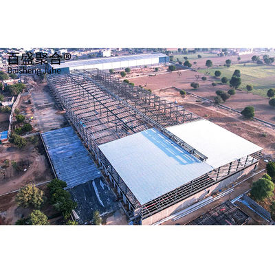 โครงสร้างสแตนเลสประตูเลื่อน งานออกแบบสําหรับการก่อสร้างโครงสร้างเบา Prefab