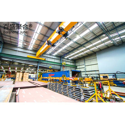 โครงสร้างสแตนเลสประตูเลื่อน งานออกแบบสําหรับการก่อสร้างโครงสร้างเบา Prefab
