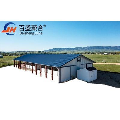 Q235B/Q345B โครงสร้างสแตนเลสที่มีก๊าบคาร์บอนต่ํา โครงสร้างสแตนเลส โรงไก่