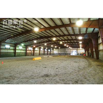 โลหะอัลลูมิเนียม หน้าต่าง Prefab Barn สถานที่เก็บสินค้าการเกษตร