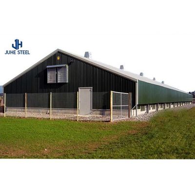 Q235/Q345 Horse Barn Style Metal Buildings Prefab โลหะม้าบาร์น โอเอ็มเอ็ม โอดีเอ็ม