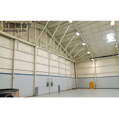 โครงสร้างเหล็กแบบ H แบบเหล็กแบบเหล็ก โมดูล เครื่องบิน Hangar อาคารโกดัง