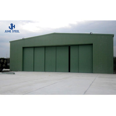 Q235B/Q345B สแตนเลสคาร์บอนต่ํา โครงสร้างกราฟโลหะเบาช่างเครื่องบิน สร้างแฮงการ์