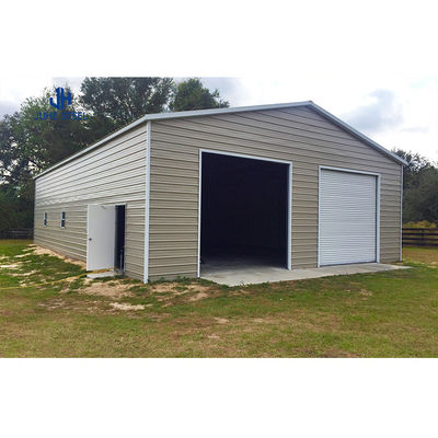 รถจอดรถ Prefabricated สําหรับ Mental Steel Structure Tent Hangar Aircraft 2023 ประตูเลื่อน