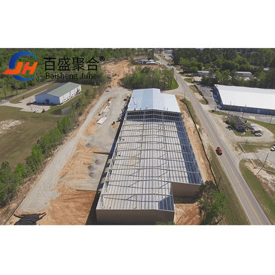 โรงงานผลิตเหล็ก การออกแบบตามสั่งและการติดตั้งง่ายสําหรับอาคารโรงรถยนต์