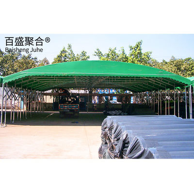 รถลอยกลางดึงหนึ่งผลักขึ้นทันทีพับ Canopy ด้วยความอดทน ± 1% วัสดุเหล็ก