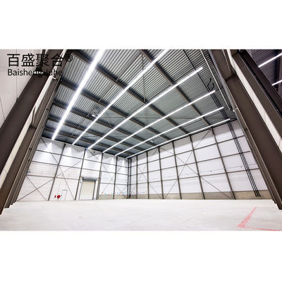 สแตนเลสสี การเกษตร โลหะ Prefab โลหะ โรงเก็บสินค้าโมเดิร์น โลหะ โครงสร้างอาคาร