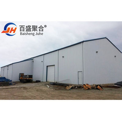 บริการตัด โลหะ Prefab โกดังเหล็ก การผลิตเหล็กสําหรับอาคารอุตสาหกรรม