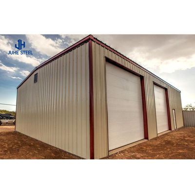 Q235B/Q345B สแตนเลสคาร์บอนต่ํา 100*100*9m โกดังสแตนเลส Prefab สําหรับโรงงานฮังการ์