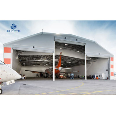 AiSi Q235 Q345B Prefabricated Steel Structure Warehouse Workshop แฮงการ์