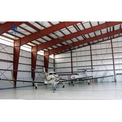 AiSi Q235 Q345B Prefabricated Steel Structure Warehouse Workshop แฮงการ์